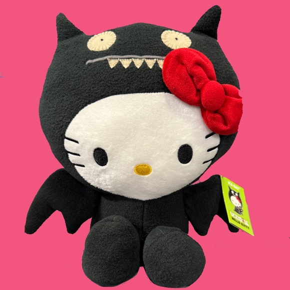 NWT Hello Kitty x Ugly Doll Ice-Bat Plush - Picture 1 of 4